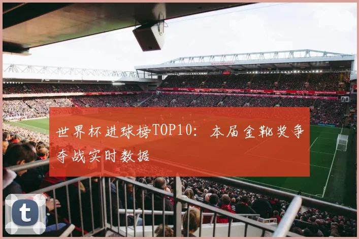 世界杯进球榜TOP10：本届金靴奖争夺战实时数据