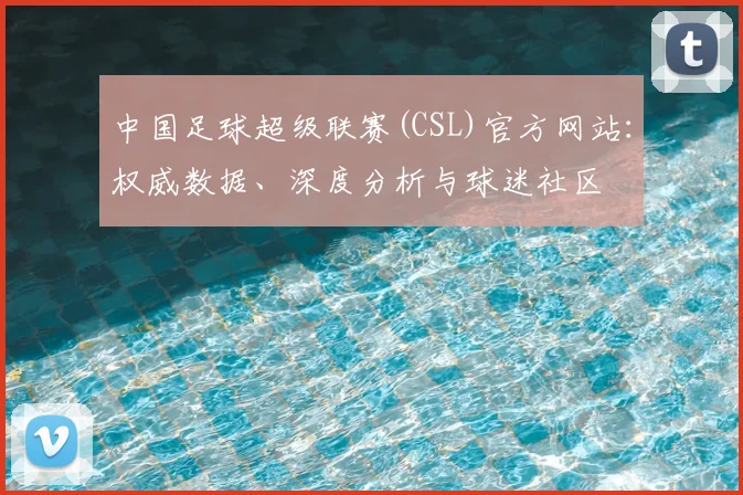 中国足球超级联赛(CSL)官方网站：权威数据、深度分析与球迷社区
